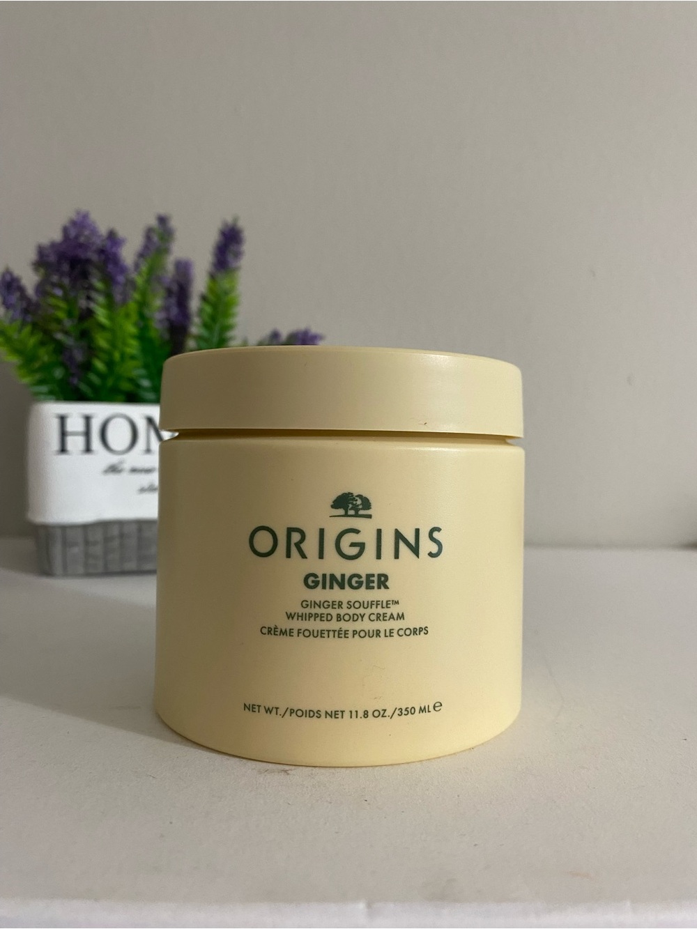 Origins Ginger Souffle Whipped Body Cream Moisturizer Ginger Scent 11.8oz/350ml